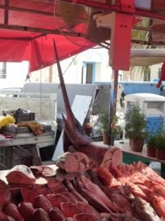 Rybářský trh v Marsaxlokku.