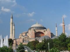 Hagia Sofia (chrám Boží Moudrosti) v Istanbulu